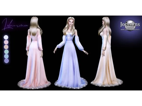 Alpha Lelnorinea Robe by jomsims - The Sims 4 Custom Content