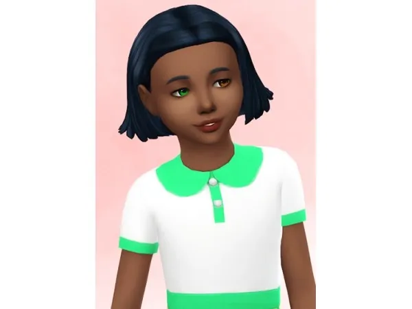 Maxis Match salttry EMMY HAIR FOR KIDS by simsfinds - The Sims 4 Custom Content