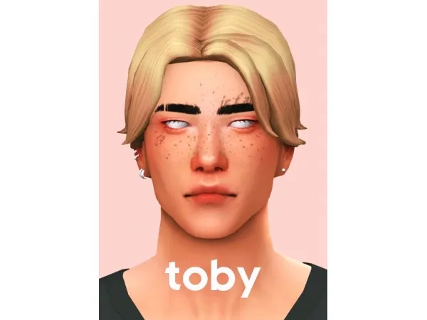 Maxis Match vevesims Toby Chance Hair by simsfinds - The Sims 4 Custom Content