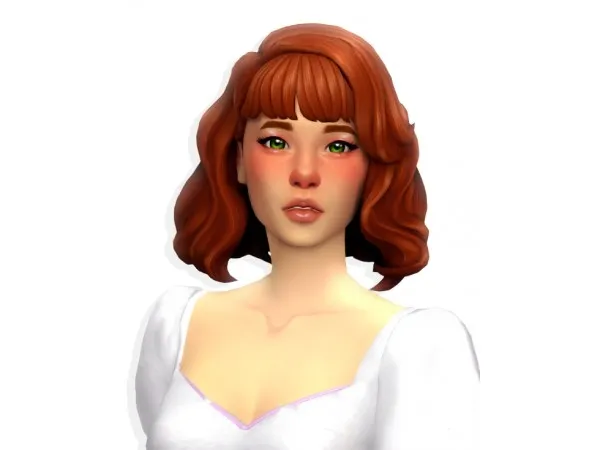 Maxis Match SimMandy Cho Hair by simsfinds - The Sims 4 Custom Content