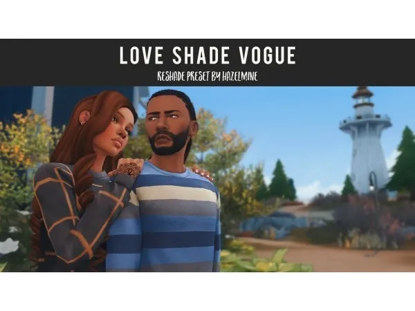 Maxis Match HazelMine Love Shade Vogue - The Sims 4 Custom Content