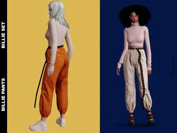 Alpha Billie Pants by serenity-cc - The Sims 4 Custom Content