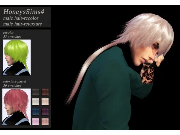 Alpha HoneysSims4 RecolorRetexture VivianDang Ten tied by simsfinds - The Sims 4 Custom Content