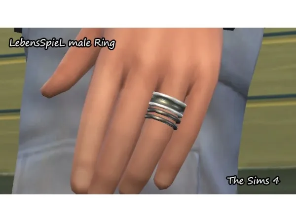 Maxis Match youcha ls Male Ring - The Sims 4 Custom Content
