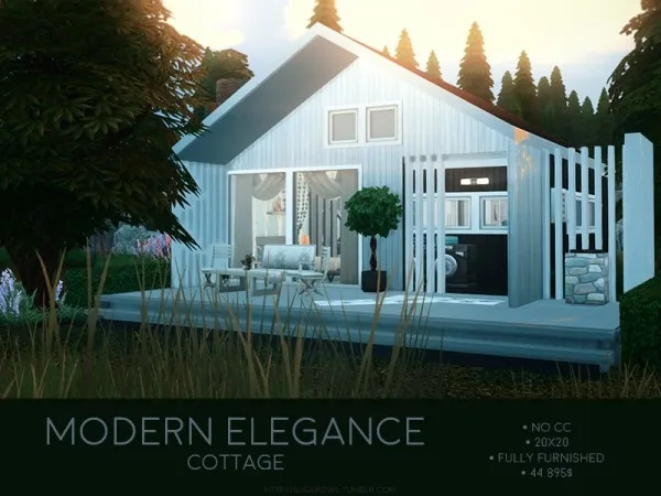 Alpha Modern Elegance No by sugar owl - The Sims 4 Custom Content