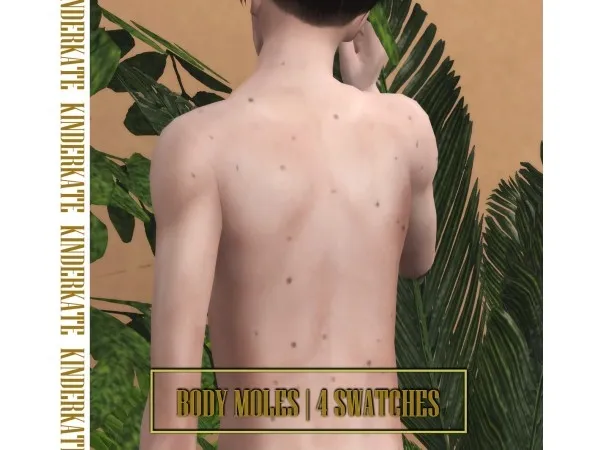 Mix sunshineblur BODY MOLES by simsfinds - The Sims 4 Custom Content