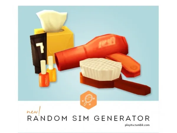 Maxis Match RANDOM SIM GENERATOR v2 by pleyita - The Sims 4 Custom Content