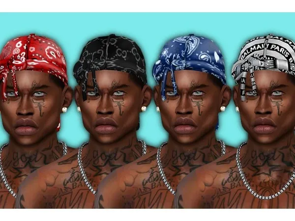 Alpha Designer Durag by simsfinds - The Sims 4 Custom Content