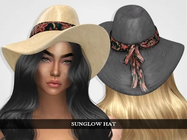 Sunglow Hat - The Sims 4 Custom Content