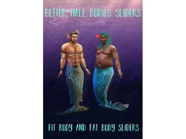 Maxis Match Better Male Bodies cism by simsfinds - The Sims 4 Custom Content
