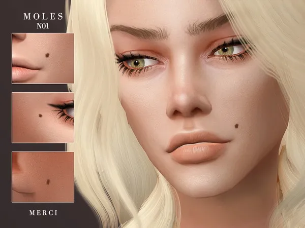 Maxis Match Moles N01 by thesimsresource - The Sims 4 Custom Content