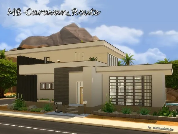 Alpha MB Caravan_Route by matomibotaki No CC - The Sims 4 Custom Content