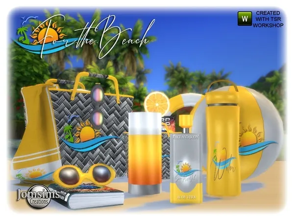 Alpha For the beach by thesimsresource - The Sims 4 Custom Content