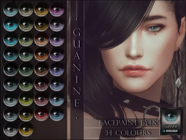 Alpha Guanine Eyes by thesimsresource - The Sims 4 Custom Content