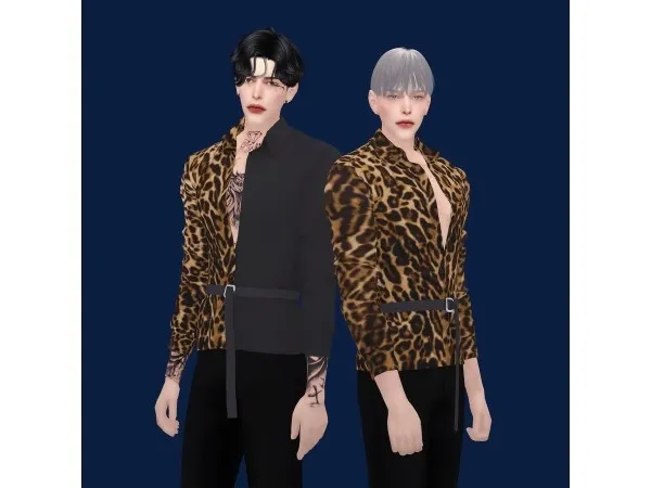 [sudal] Belt shirt M