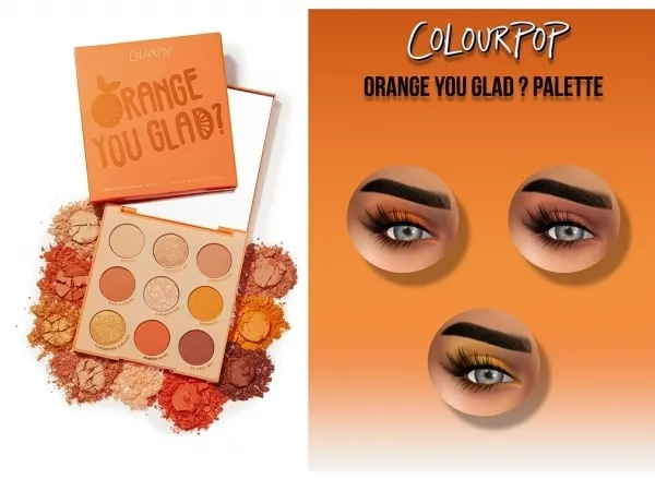 Alpha COLOUR POP BLUE MOON PALETTE by fifthscreations - The Sims 4 Custom Content