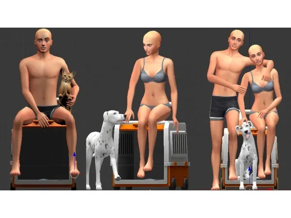 Maxis Match emiposesPETS PARENTS - The Sims 4 Custom Content