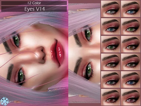 Alpha LMCS Eyes 14 - The Sims 4 Custom Content