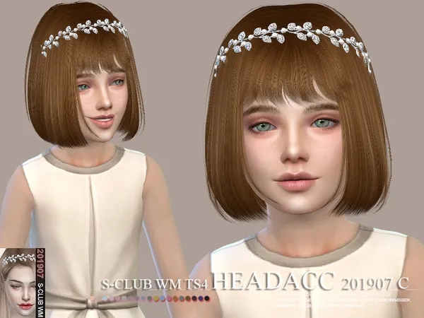 Alpha S Club WM Headacc 201907 Child by thesimsresource - The Sims 4 Custom Content