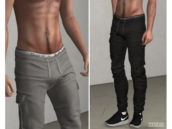 Alpha Jogger Pants by simsfinds - The Sims 4 Custom Content