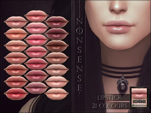Mix Nonsense Lipstick - The Sims 4 Custom Content