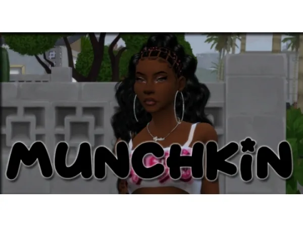 Alpha Motivation Hair by simsfinds - The Sims 4 Custom Content