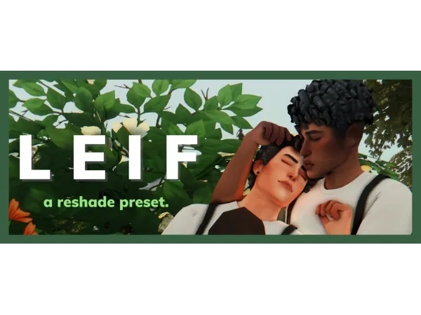Maxis Match kindlespice Leif Reshade - The Sims 4 Custom Content