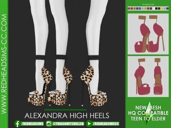 ALEXANDRA HIGH HEELS