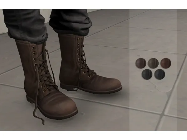 Maxis Match darte77 High Top Boots by simsfinds - The Sims 4 Custom Content