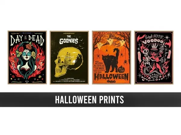 Mix HALLOWEEN PRINTS by frostsims - The Sims 4 Custom Content