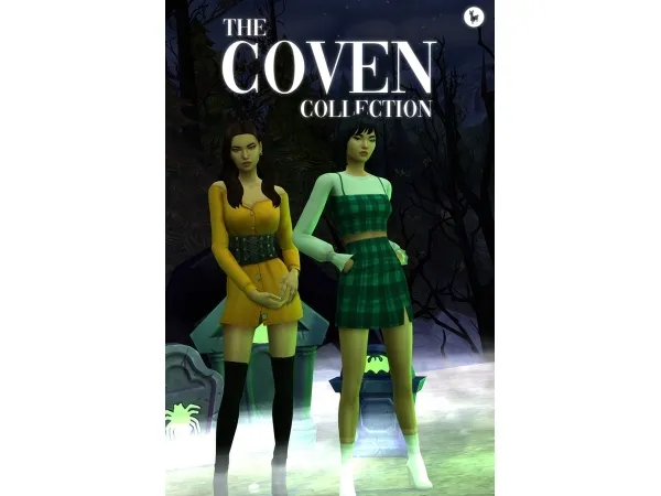 Maxis Match The Coven Collection by simsfinds - The Sims 4 Custom Content