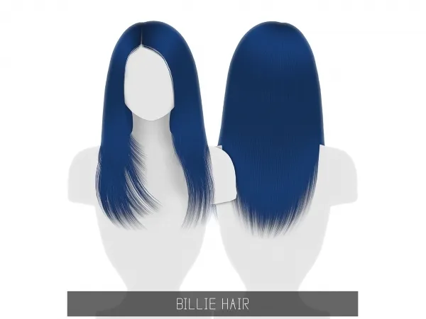 Alpha BILLIE HAIR TODDLER CHILD by simsfinds - The Sims 4 Custom Content