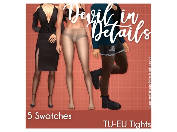 Maxis Match houseofabsurdities Devil In Details Pantyhose by simsfinds - The Sims 4 Custom Content