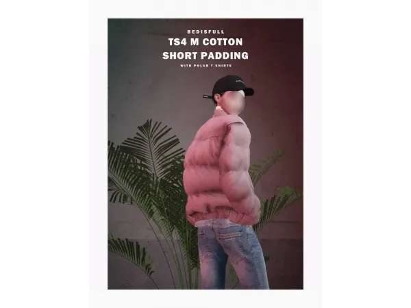 BED_TS4 M Cotton short padding