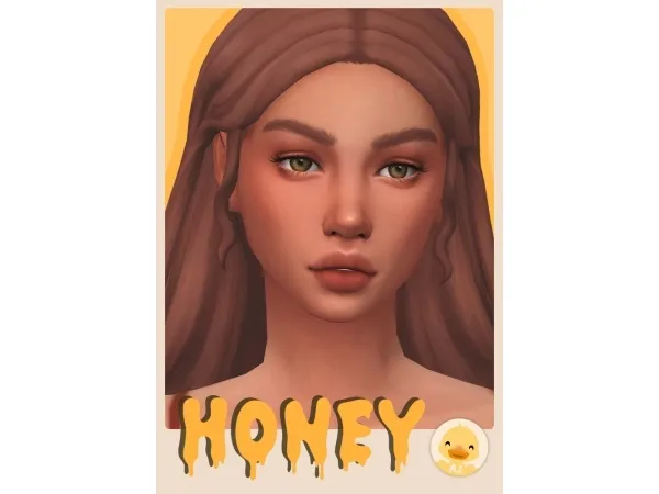 Maxis Match Honey Skinblend by simsfinds - The Sims 4 Custom Content