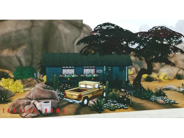 Maxis Match Trailer home by simsfinds - The Sims 4 Custom Content