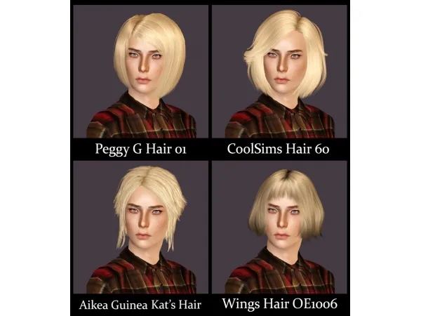 Short Hairs Converted Part 2 - The Sims 3 custom content