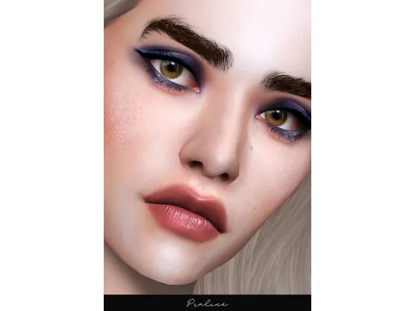 Mix NOVEMBER JEWEL Makeup Kit by Pralinesims Update - The Sims 4 Custom Content