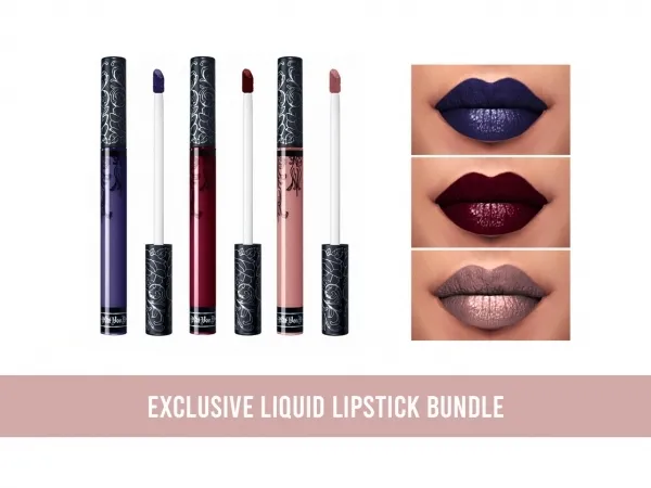 Alpha Exclusive Liquid Lipstick Bundle by frostsims - The Sims 4 Custom Content