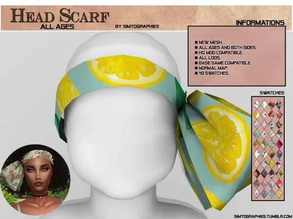 Head Scarf (All Ages)