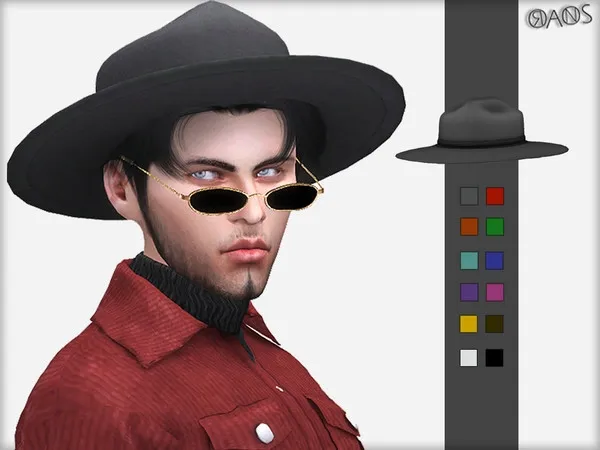 Maxis Match Fedora Hat by thesimsresource - The Sims 4 Custom Content