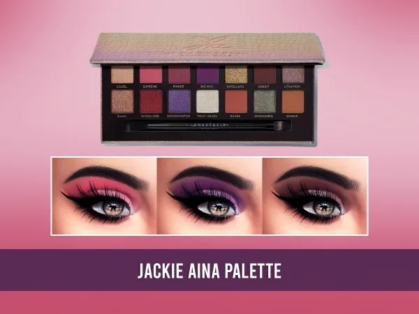 Alpha Jackie Aina Palette by frostsims - The Sims 4 Custom Content