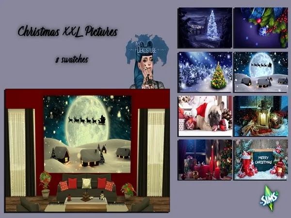 Alpha Christmas XXL Pictures - The Sims 4 Custom Content