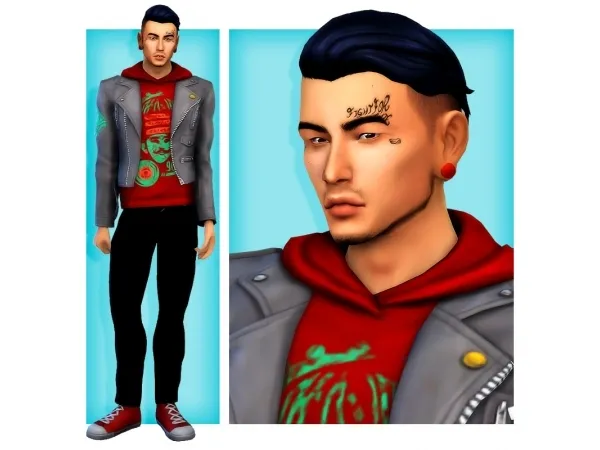 Maxis Match Akira Kibo by simsfinds - The Sims 4 Custom Content