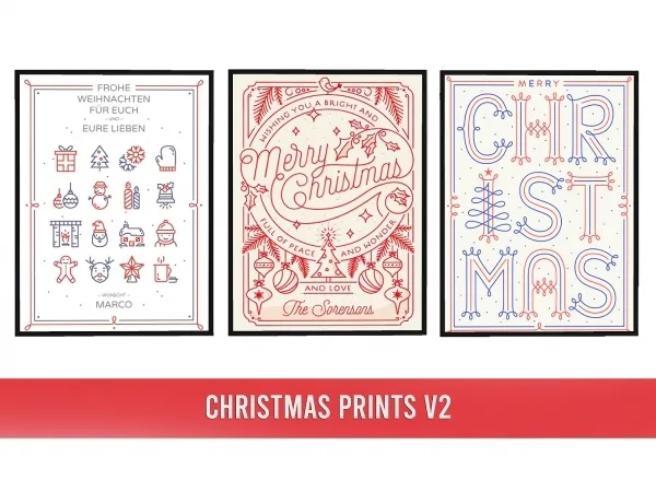 Christmas Prints V2