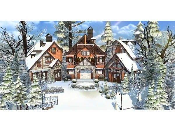Alpha Winter Valley [no ] - The Sims 4 Custom Content