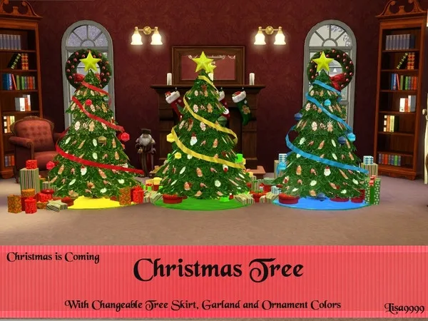 Christmas Tree by thesimsresource - The Sims 3 Custom Content