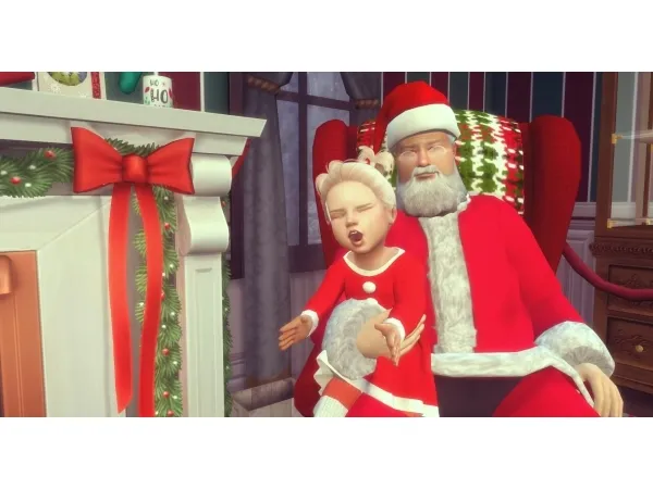 Alpha Tis the Season Pose Pack - The Sims 4 Custom Content