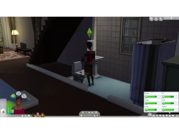 Alpha Stand to pee by simsfinds - The Sims 4 Custom Content