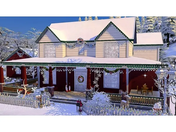 Alpha Holiday with family - The Sims 4 Custom Content